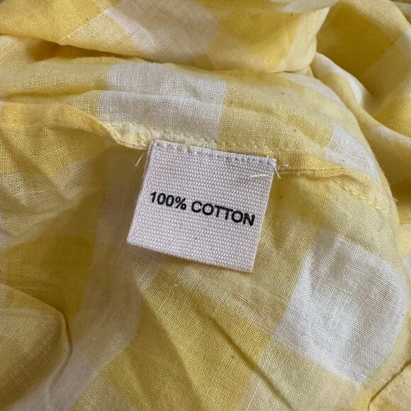 guadalupe designs Chelsea Yellow peasant shirt maxi Dress - Picture 7 of 8